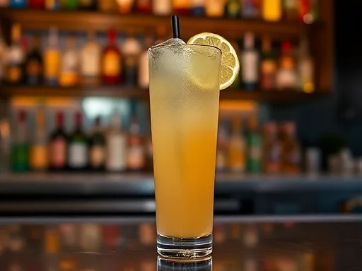 Tropical Spiced Tea - At a Bar