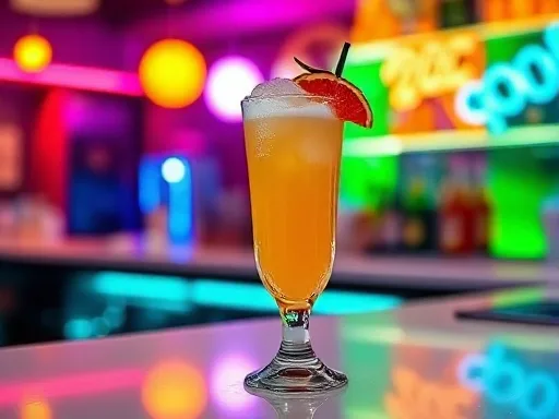 Tropical Sunrise - At a Bar