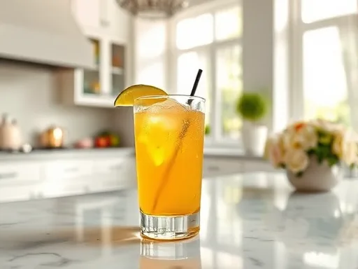 Tropical Whiskey Punch - At Home