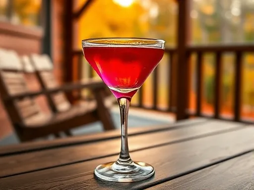 Union Jack Cocktail - Outdoors