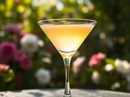 Upside-Down Martini - Outdoors