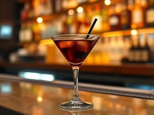 Vanilla Coke - At a Bar