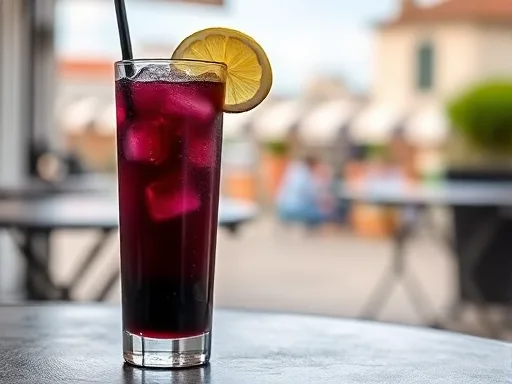 Vermouth Cassis Tall - Outdoors