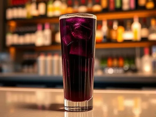 Vermouth Cassis - At a Bar