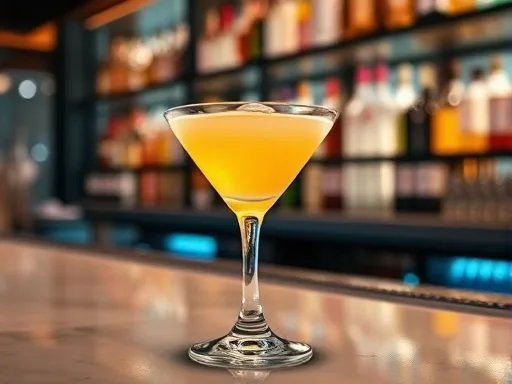 Vermouth Cocktail - At a Bar