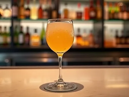 Virgin Bellini - At a Bar