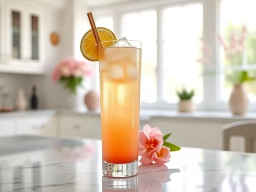 Virgin Flamingo Cocktail - At Home