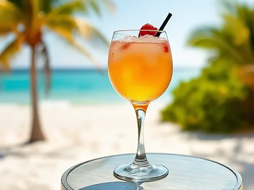 Virgin Raspberry Daiquiri - Outdoors
