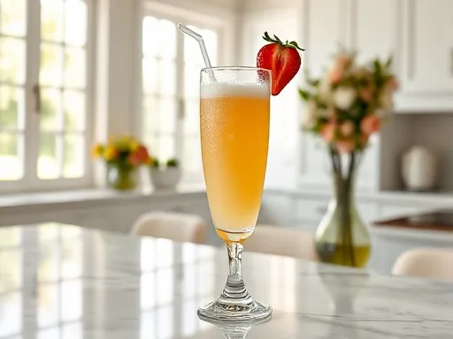 Virgin Strawberry Colada - At Home