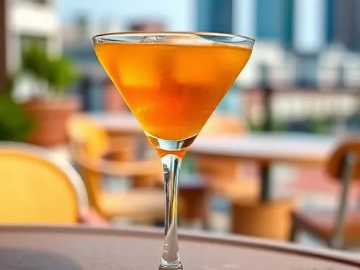 Vodka Amaretto Sour - Outdoors