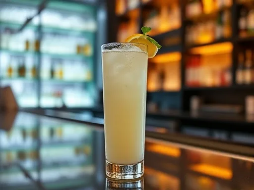 Vodka Bitter Lemon - At a Bar