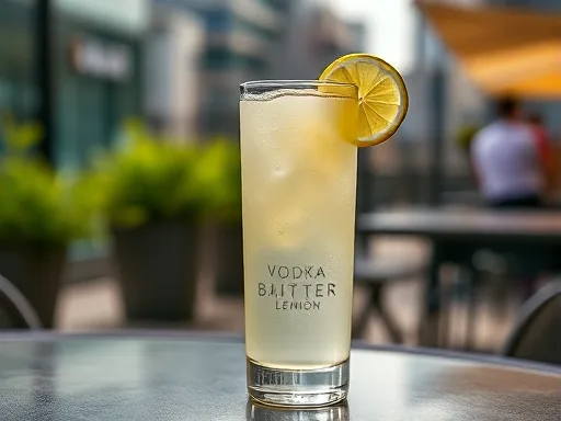 Vodka Bitter Lemon - Outdoors
