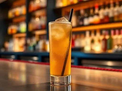 Greyhound cocktail at a bar