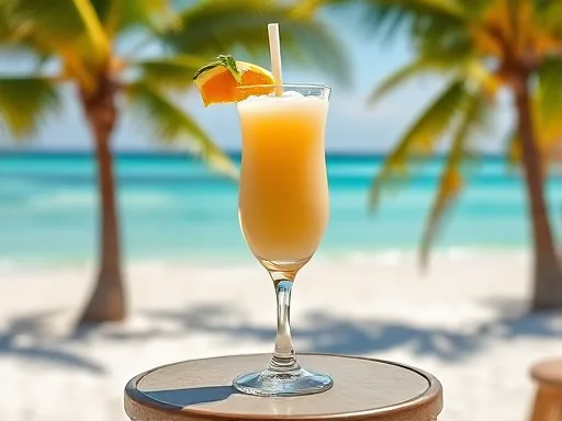 Vodka Pina Colada - Outdoors