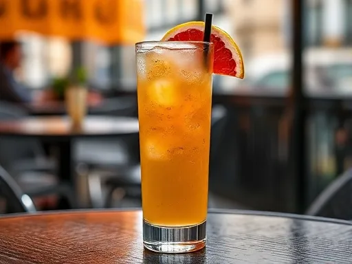 Vodka Salty Dog - Outdoors