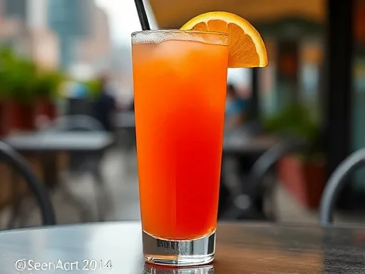 Vodka Sunrise - Outdoors