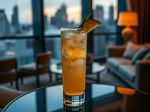 Vodka and Apple Juice - At Home