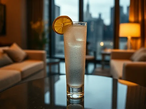 Vodka and Schweppes - At Home