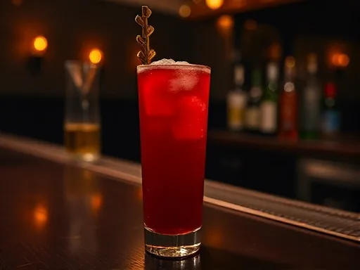 Washington Apple Cocktail - At a Bar