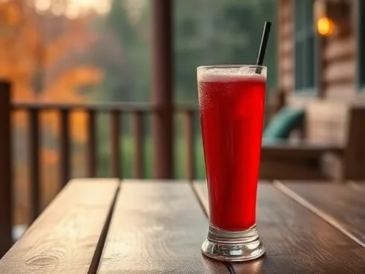 Washington Apple Cocktail - Outdoors