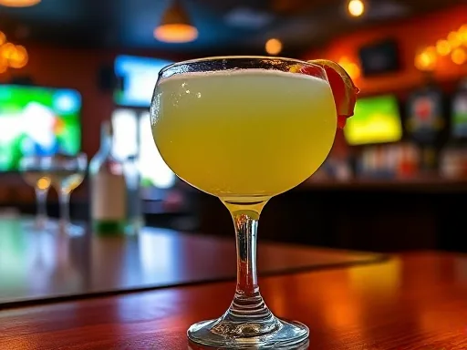 Watermelon Margarita - At a Bar