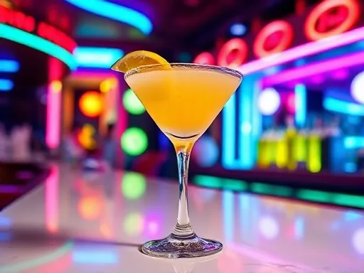 Watermelon Martini - At a Bar