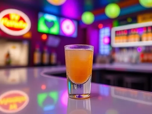 Watermelon Shot - At a Bar
