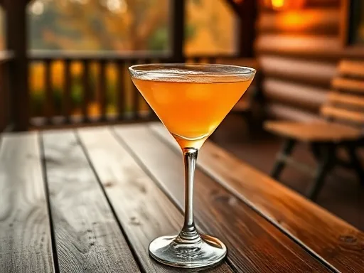 Wedding Bell Cocktail - Outdoors
