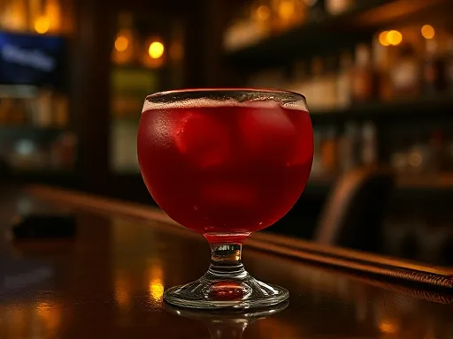 Wedding Bell Punch - At a Bar