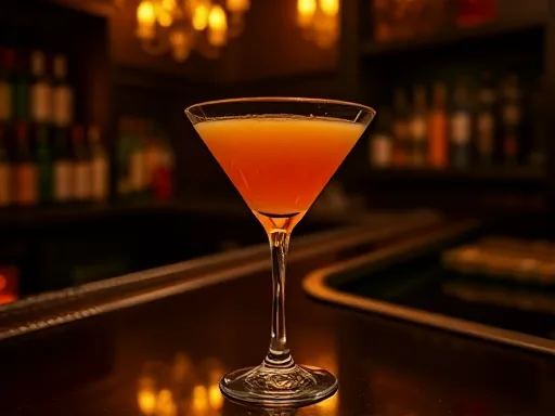 Wedding Belle Cocktail - At a Bar
