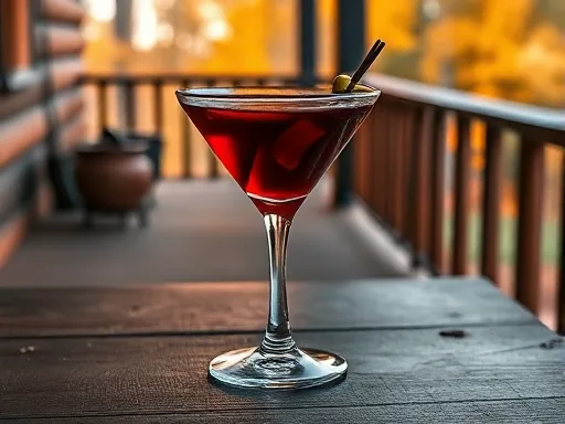 Weep-No-More Cocktail - Outdoors
