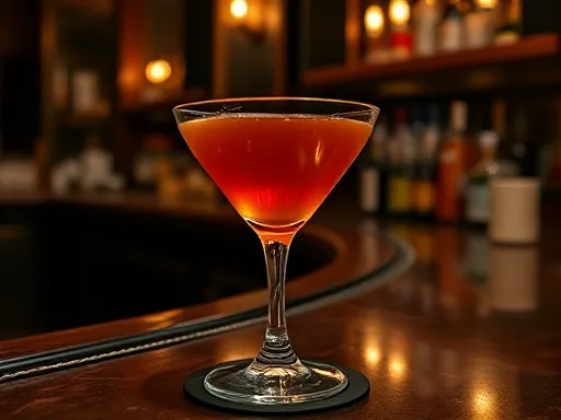 Whiskey Cocktail - At a Bar