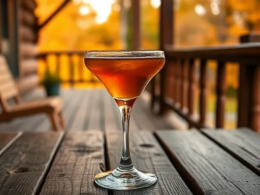 Whiskey Cocktail - Outdoors