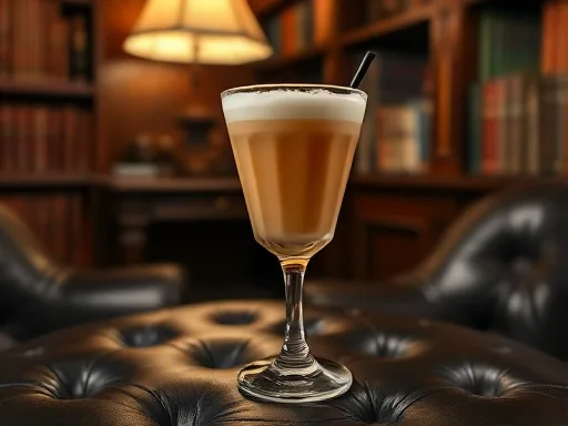 Whiskey Milk Punch - At Home