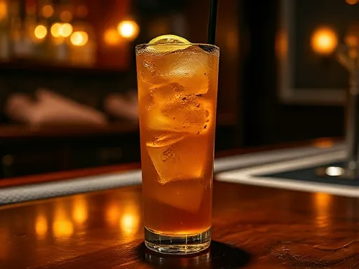 Whiskey Rickey - At a Bar
