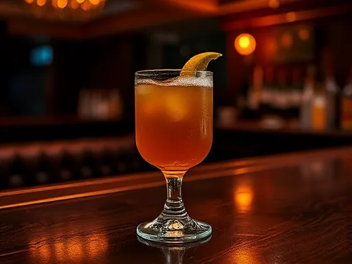 Whiskey Sour at a bar