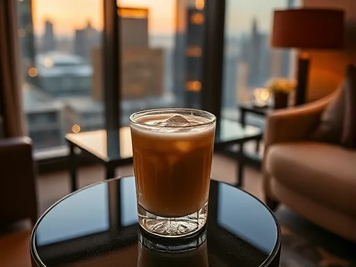 White Russian with Creme de Cacao - At Home
