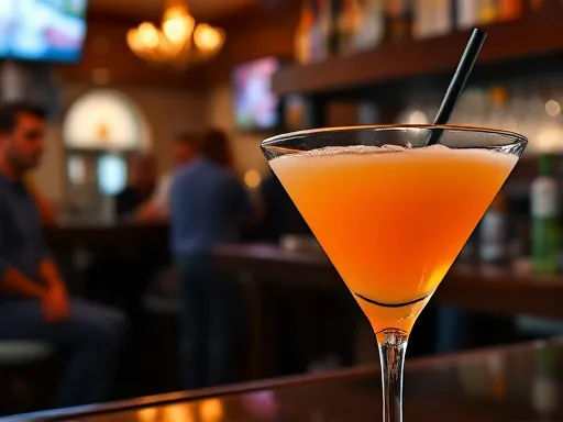 Whiting Sunset - At a Bar