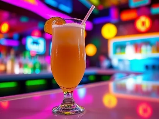 Windy Beach - At a Bar