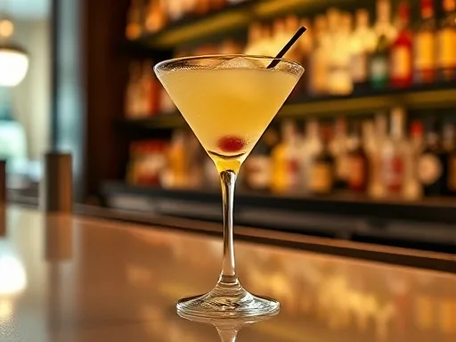 Wong Tong Cocktail - At a Bar