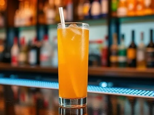 Yo Mama Cocktail - At a Bar