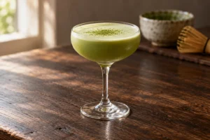 Matcha Martini Cocktail